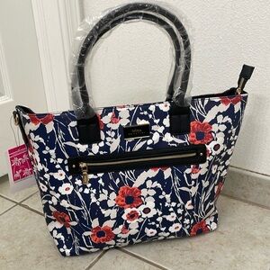 Trina Turk Jardin De Paris Tote with detachable shoulder strap - NWT!